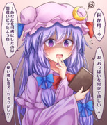 パチュリーさんに頼み込んでみる