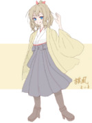 旗風さんとお絵描き練習