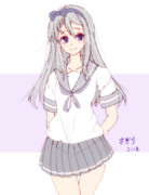 狭霧さんとお描き練習