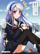 清楚なセーラー服だ狭霧さん