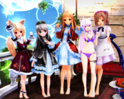 【今日のレア様】今日も集合です…♡