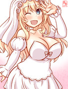 わんどろウェディングドレスのあたごん