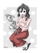 バブみを感じるかばんさん♪