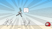だるまさんがころんだで空中停止する初音ミク