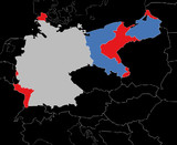 2度の大戦におけるドイツの領土損失