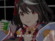 体力が減ったトレーナーを無理矢理回復させるキタちゃん