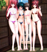 【今日のミクお姉さん】ふともも すりすり…♡