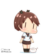 敷波　艦これワンドロ　220622