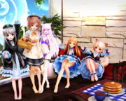 【今日のレア様】サンドイッチをお持ちシました♡