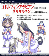 【ウマ娘】馬と猫【三女神】