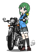 おバイクともえ