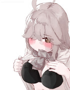 脱いでみせてくれる浜波