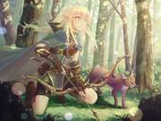 エルフとカラカル