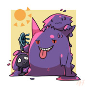 とけるゲンガー一家