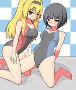 お嬢様と写真撮影