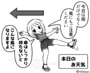 情報は曖昧だけど人気のお天気お姉さん　８日目