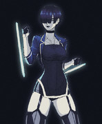 光るトンファー