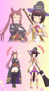 二人は＝('ω……＝仲良し