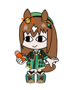 【たぬき】Friday Night Tanukin' ジャスタウェイ_left【幻覚】