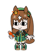 【たぬき】Friday Night Tanukin' ジャスタウェイ_right【幻覚】