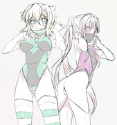 きりしらマスク装備