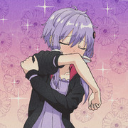 一人キッスをするゆかりさん