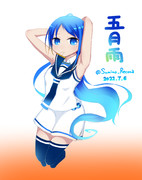 五月雨進水日！！