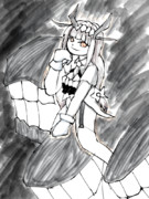 艦これ落書き　近代化戦艦棲姫