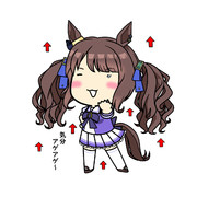 トーセンジョーダン（ウマ娘）アイコン用