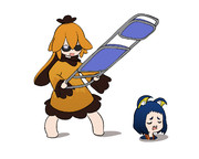 こんちゃんとなすちゃん