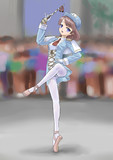 鼓笛隊風バレリーナ