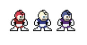 ドット絵「ダンプリ」ロックマン4風