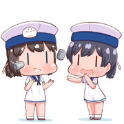 日振ちゃんと大東ちゃんwith提督