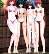 【今日のミクお姉さん】おみあしさんを寄せ合いながら…♡