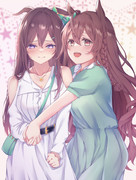 ドーベルちゃんとブライトちゃん