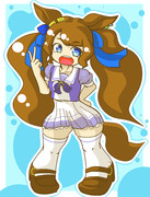 脚が太くて可愛いね♥