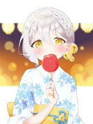 伊織弓鶴くん「夏祭り一緒に来れて嬉しい...♡」