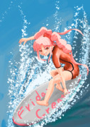 ついなちゃんフラクリ「乗るしかないで、こんなビッグウェーブ！」