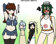 木曾まるゆ、大井フーミィで衣装チェンジ