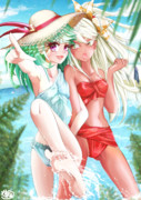 探検！曹氏ちゃんと何姫ちゃんの夏2022 Part2