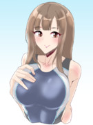 競泳水着水本ゆかり