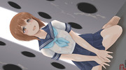 ゆきぽちゃんのセーラー服と