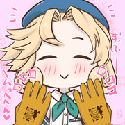 一番くじで防火手袋賞もらったよ！