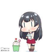 阿賀野　艦これワンドロ　220721