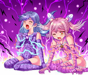 【skeb】セーラー漣とセーラー潮のピンチシチュ