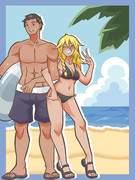 ヤジュUD海デート