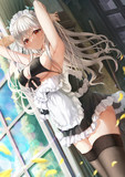 黒ビキニ　メイド