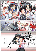 激しい撃ち合い