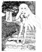 新作漫画のヒロイン初期イメージ