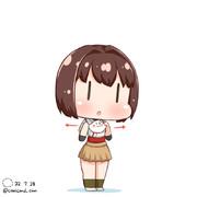 日向　艦これワンドロ　220728